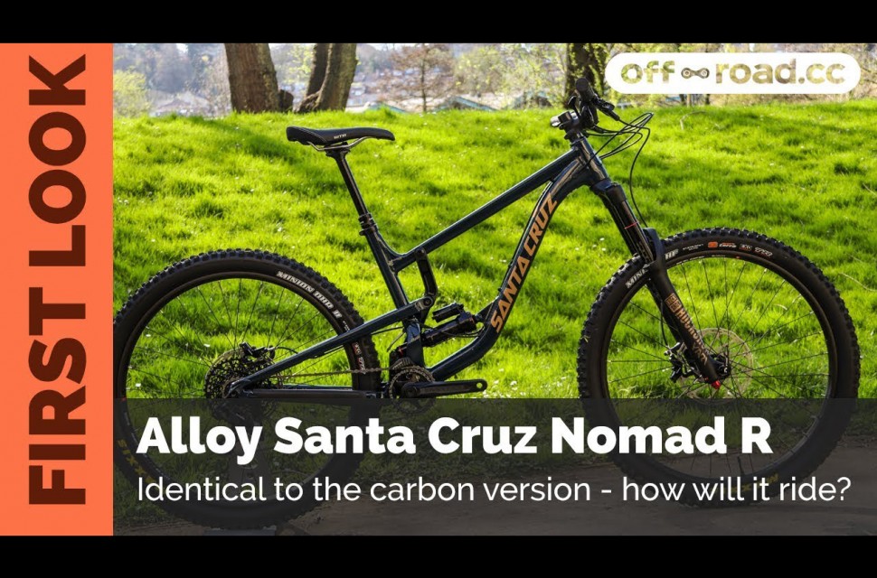 First Look Santa Cruz Nomad Alloy R V4 off road.cc